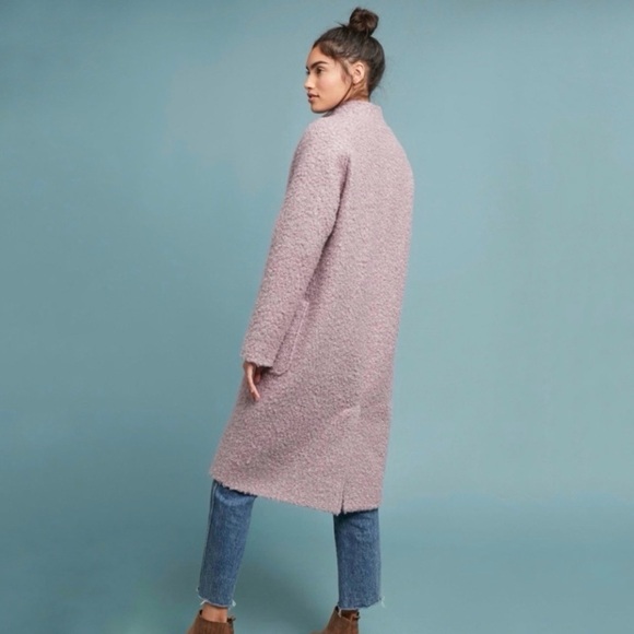 M135 // Anthropologie Greylin Windermere Boucle Cocoon Coat // S - Picture 8 of 16